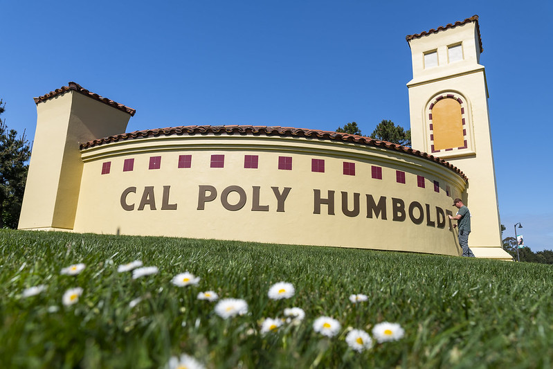 Cal Poly Humboldt Sign